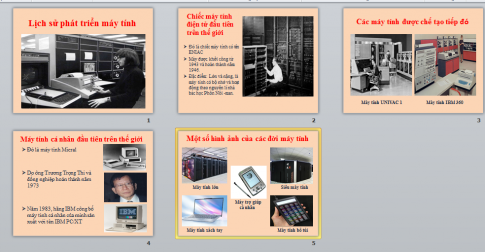 Giải vnen tin 9 bài 10: Thực hành tổng hợp về soạn bài trình chiếu