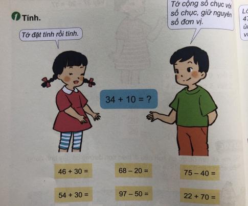 [Phát triển năng lực] Giải toán 1 bài: Luyện tập trang 54