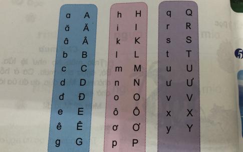 [Phát triển năng lực] Tiếng việt 1 bài 5D: chữ thường và chữ hoa