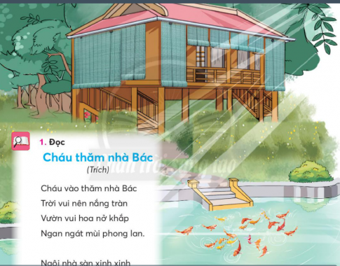 [Chân trời sáng tạo] Giải tiếng việt 2 bài 3: Cháu thăm nhà Bác