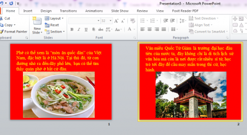 Giải vnen tin 9 bài 4: Màu sắc trên trang chiếu