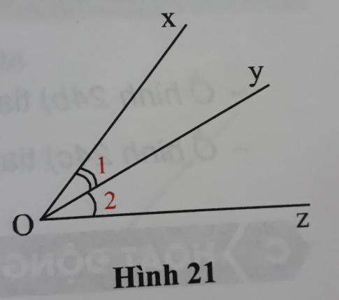 Giải VNEN toán hình 6 bài 1: Nửa mặt phẳng - Góc