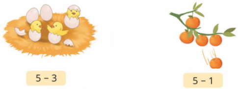 [Cánh diều] Giải toán 1 bài: Làm quen với phép trừ - dấu trừ