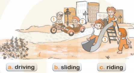 Giải SBT Tiếng Anh 2 Unit 11: In the playground