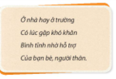[Chân trời sáng tạo] Giải đạo đức 2 bài 11: Tìm kiếm sự hỗ trợ khi ở nhà, ở trường
