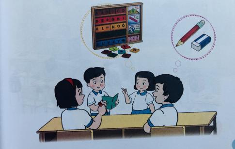 [Cánh diều] Giải tự nhiên và xã hội 1 Bài 4: Lớp học của em