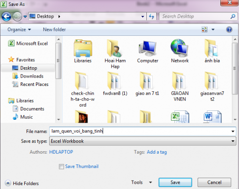 Giải vnen tin 7 bài 2: Các thành phần cơ bản của trang tính