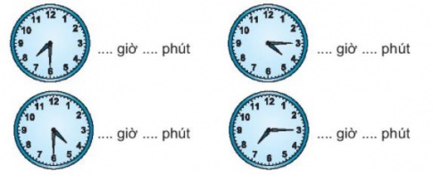 [KNTT] Giải VBT Toán 2 bài 31: Thực hành và trải nghiệm xem đồng hồ, xem lịch