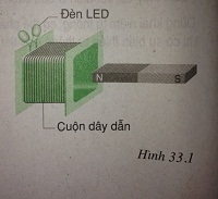 Làm thí nghiệm và chỉ rõ đèn nào sáng trong hai trường hợp - sgk Vật lí 9 trang 90