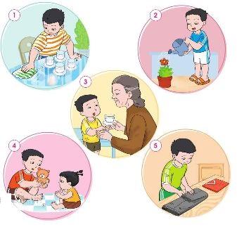 [Cánh diều] Giải tự nhiên và xã hội 1 Bài 1:Gia đình em