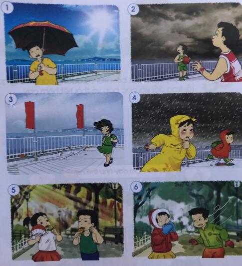 [Cánh diều] Giải tự nhiên và xã hội 1 Bài 21: Thời tiết