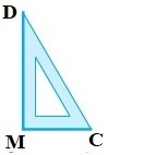 Giải câu 1 bài góc vuông, góc không vuông