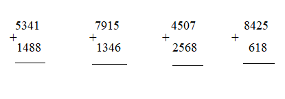 Giải câu 1 trang 102 toán tiếng anh 3