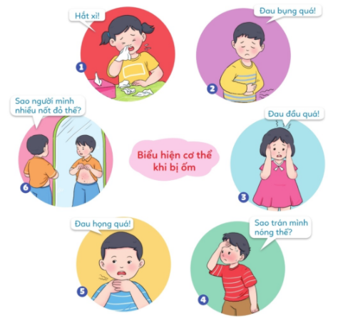 [Cánh diều] Giải đạo đức 1 bài: Chăm sóc bản thân khi bị ốm