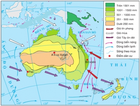 Bài 50: Thực hành viết báo cáo về đặc điểm tự nhiên của Ô-xtrây-li-a