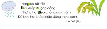 Chọn chữ r, d hoặc gi phù hợp với ô trống rồi giải câu đố.