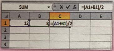 Giải vnen tin 7 bài 5: Tính toán đơn giản trên bảng tính