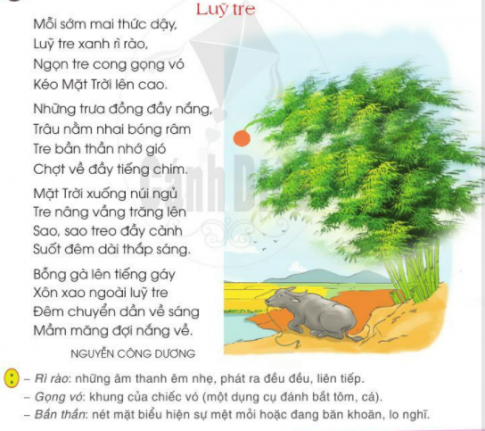 [Cánh Diều] Giải tiếng việt 2 bài 27: Ôn tập giữa học kì II