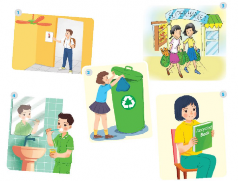 Giải SBT tiếng anh 6 Global success unit 11: Speaking