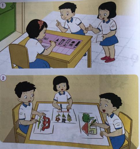 [Cánh diều] Giải tự nhiên và xã hội 1 Bài 7: Thực hành Quan sát cuộc sống xung quanh trường