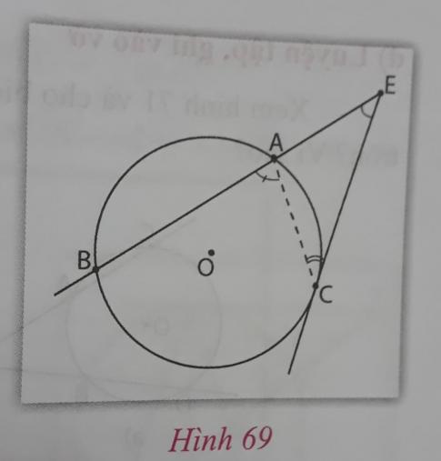 Giải VNEN toán 9 bài 6: Góc có đỉnh ở bên trong đường tròn - Góc có đỉnh ở bên ngoài đường tròn
