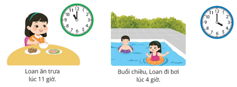 [Cánh diều] Giải toán 1 bài: Đồng hồ - thời gian