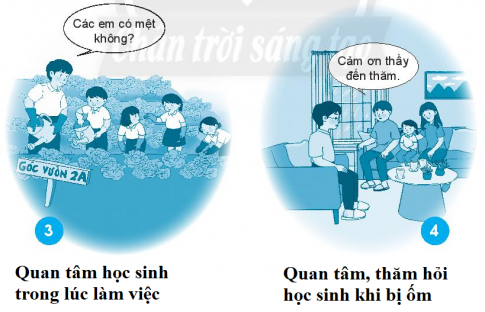 [CTST] Giải VBT Đạo đức 2 bài 5: Kính trọng thầy giáo, cô giáo
