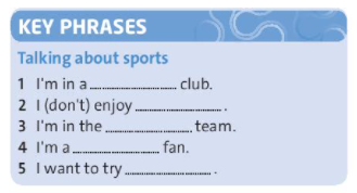 [Friends plus] Giải tiếng Anh 6 unit 6 Sports - Vocabulary