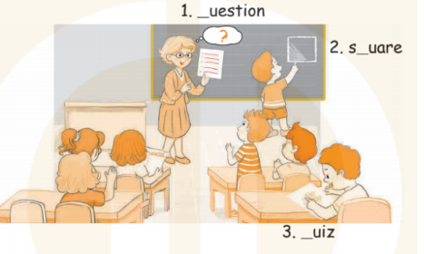 Giải SBT Tiếng Anh 2 Unit 5: In the classroom