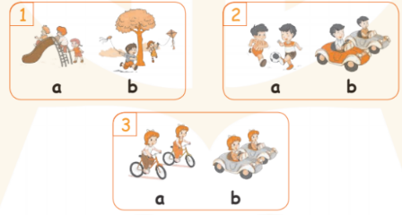 Giải SBT Tiếng Anh 2 Unit 11: In the playground