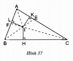 Giải Bài 6: Tính chất ba đường phân giác của tam giác - sgk Toán 7 tập 2 Trang 71-4