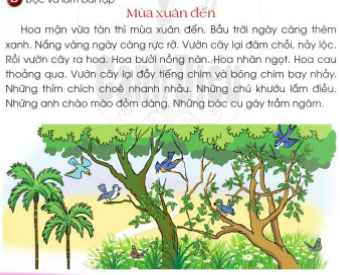 [Cánh Diều] Giải tiếng việt 2 bài 35: Ôn tập cuối năm