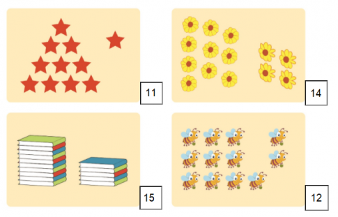 [Cánh diều] Giải toán 1 bài: Các số 11, 12, 13, 14, 15, 16