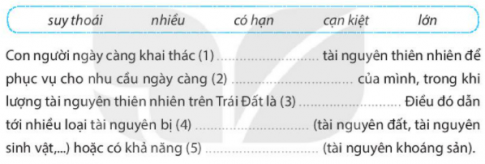 [KNTT] Giải SBT lịch sử và địa lí 6 bài: Mối quan hệ giữa con người và thiên nhiên