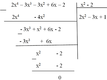 Giải bài 12: Chia đa thức một biến đã sắp xếp - Toán 8 tập 1