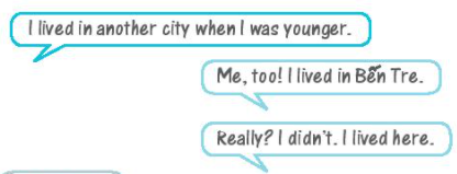 [Friends plus] Giải tiếng Anh 6 unit 7: Growing up - Language Focus