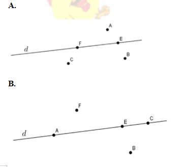 Trắc nghiệm Toán lớp 6: Điểm, đường thẳng