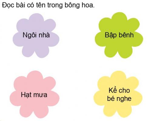 [Phát triển năng lực] Tiếng việt 1 bài 27: Ôn tập giữa học kì II