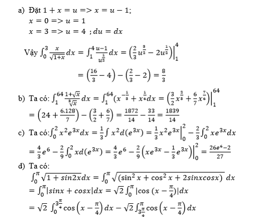 Hướng dẫn giải câu 5 bài Ôn tập chương 3