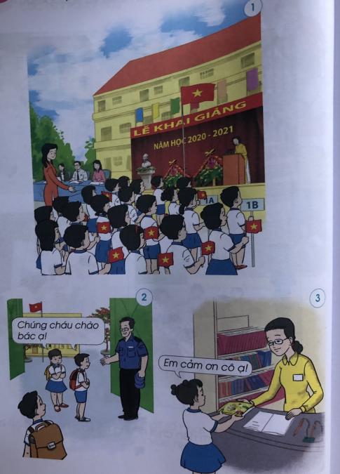 [Cánh diều] Giải tự nhiên và xã hội 1 Bài 5: Trường học của em