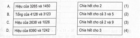 Phiếu bài tập tuần 18 toán 4 tập một (Đề B)