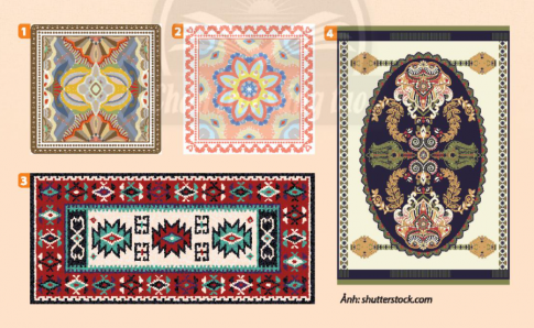 	[Chân trời sáng tạo] Giải mĩ thuật 6 bài 3 trang 55: Thảm trang trí với họa tiết trống đồng