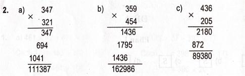 Đáp án phiếu bài tập tuần 13 đề A toán 4 tập một