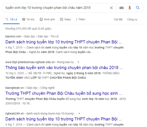 Giải vnen tin 9 bài 1: Tìm kiếm thông tin trên Internet