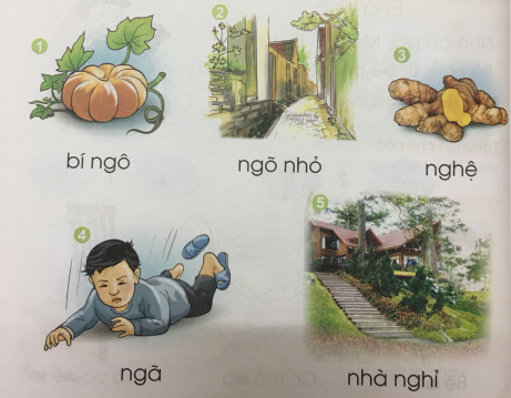[Cánh điều] Giải Tiếng Việt 1 tập 1 bài 22: Chữ ng, ngh