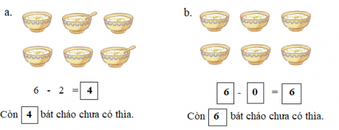 [Phát triển năng lực] Giải toán 1 bài: Trừ trong phạm vi 8
