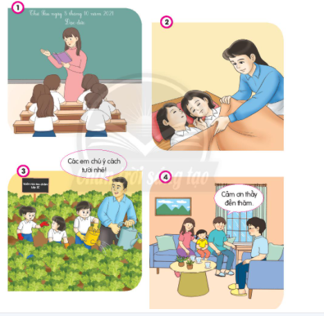 [Chân trời sáng tạo] Giải đạo đức 2 bài 5: Kính trọng thầy giáo, cô giáo