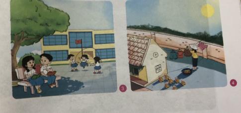 [Phát triển năng lực] Giải tự nhiên và xã hội 1 Bài 29: Bầu trời ban ngày và ban đêm