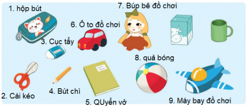Cánh diều] Giải toán 1 bài: Em ôn lại những gì đã học