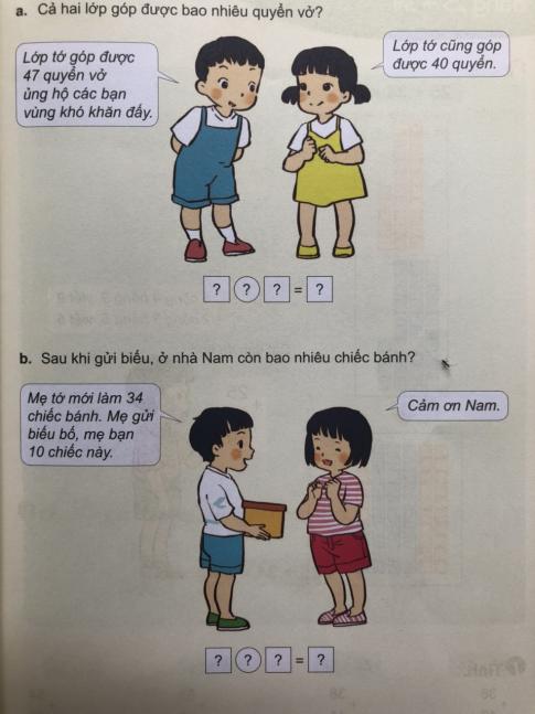 [Phát triển năng lực] Giải toán 1 bài: Luyện tập trang 54